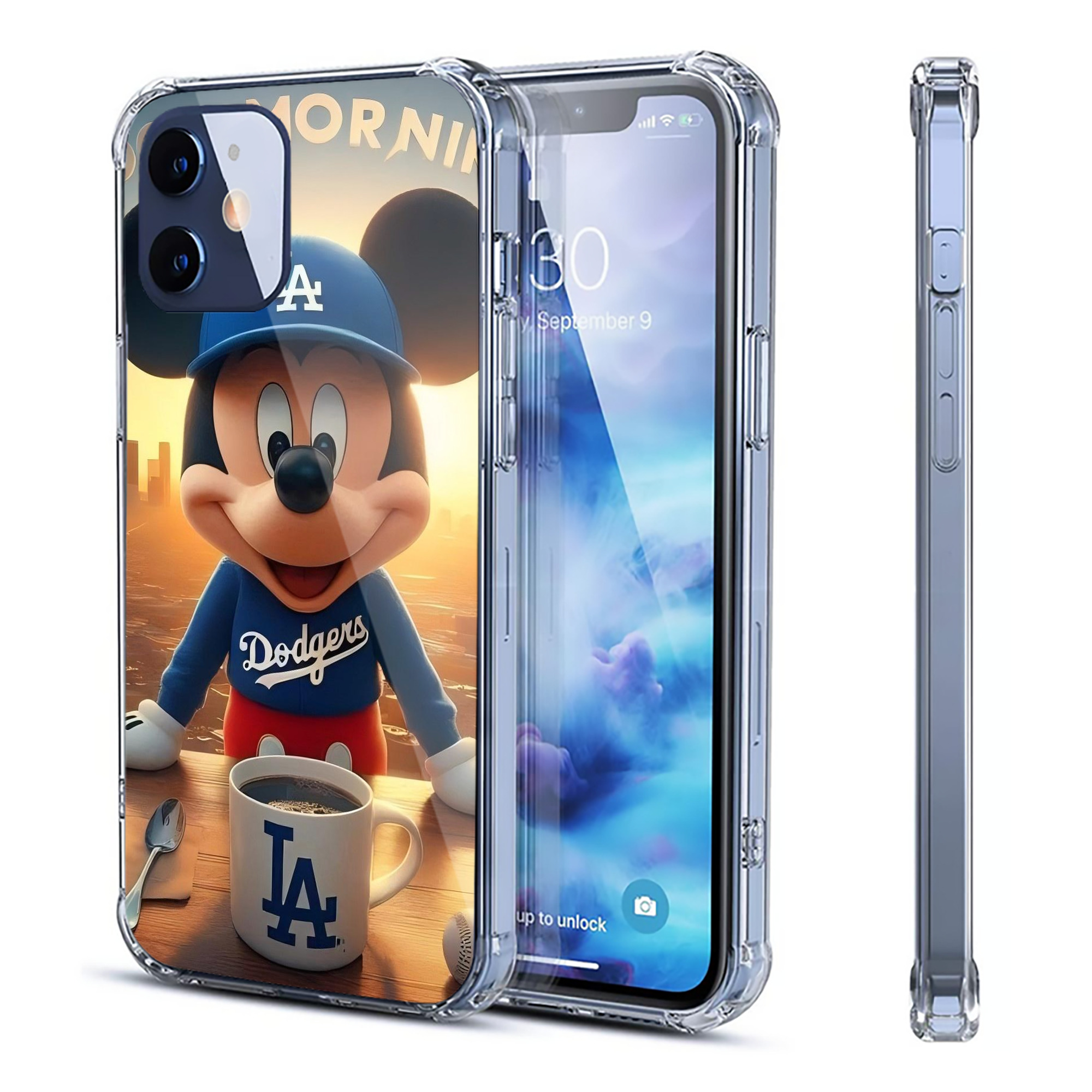  Clear IPhone 12 Case – Soft TPU With UV Print – Enhanced Drop Protection, Precise Fit, Anti-Fingerprint, Customizable Design, Scratch-Resistant, Yellow-Resistant